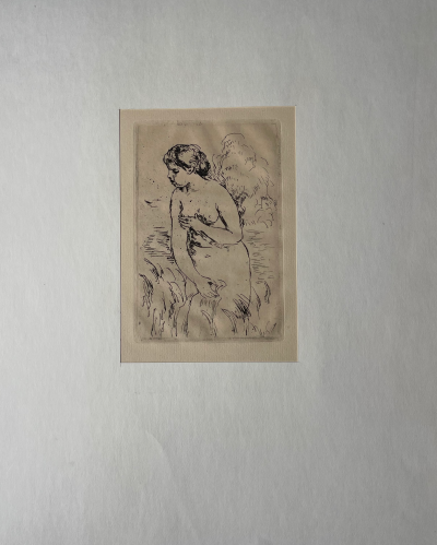 Pierre Auguste Renoir - Baigneuse Debout, 1910 - Gravure 2