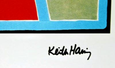 Keith HARING (d'après) - Sérigraphie Edit Limit signée et numérotée 2