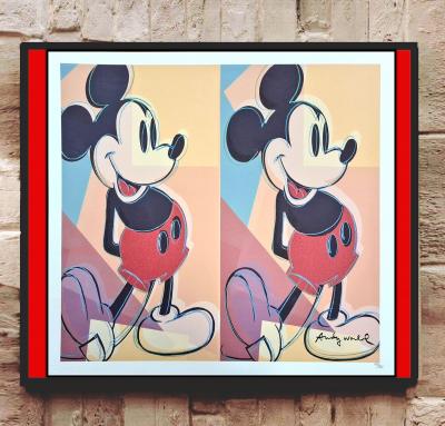 Andy Warhol - Mickey Mouse - Serigrafía Edicion Limitada 2
