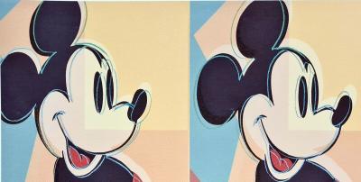 Andy Warhol - Mickey Mouse - Serigrafía Edicion Limitada 2