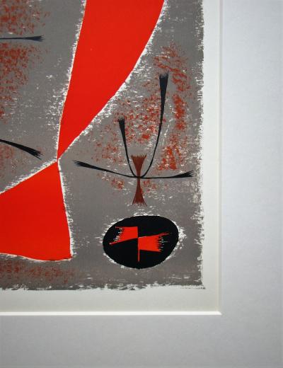 Gustave SINGIER - Composition abstraite, 1955 - Lithographie originale 2