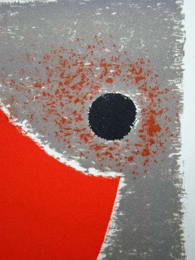 Gustave SINGIER - Composition abstraite, 1955 - Lithographie originale 2