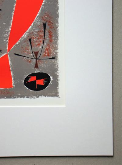 Gustave SINGIER - Composition abstraite, 1955 - Lithographie originale 2