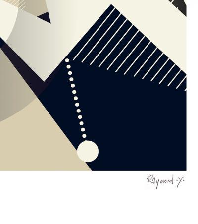 Thierry CORPET (Raymond X) - Alalia V , 2022 - Sérigraphie signée et numérotée 2
