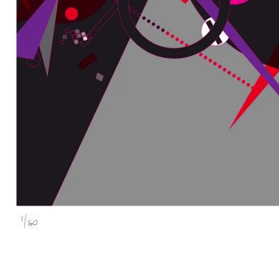 Thierry CORPET (Raymond X) - Algajola I, 2022 - Signed and numbered screen print 2