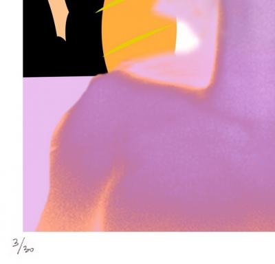 Thierry CORPET (Raymond X) - Lacher prise , 2022 - Sérigraphie signée et numérotée 2