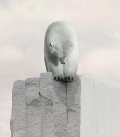 Mr Strange - Up and Town at North Pole - 2022 - Giclée sur papier Hanhemühle 2