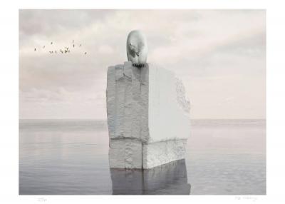 Mr Strange - Up and Town at North Pole - 2022 - Giclée sur papier Hanhemühle 2
