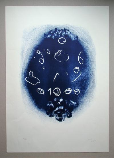 Egon Karl NICOLAUS - Zahlenbild, Sans titre, 1967 - Sérigraphie signée et numérotée 2