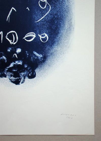 Egon Karl NICOLAUS - Zahlenbild, Sans titre, 1967 - Sérigraphie signée et numérotée 2