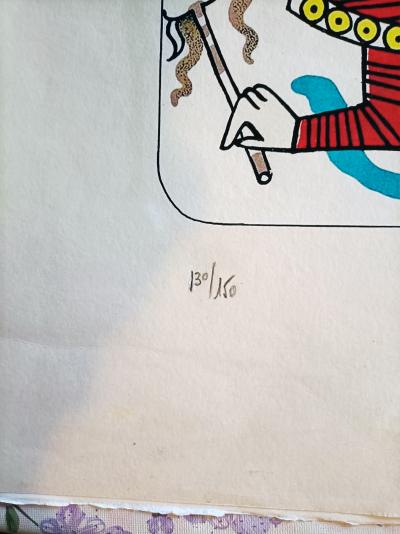 Salvador Dali - Joker Card - Édition limitée à 150 exemplaires signés à la main 2