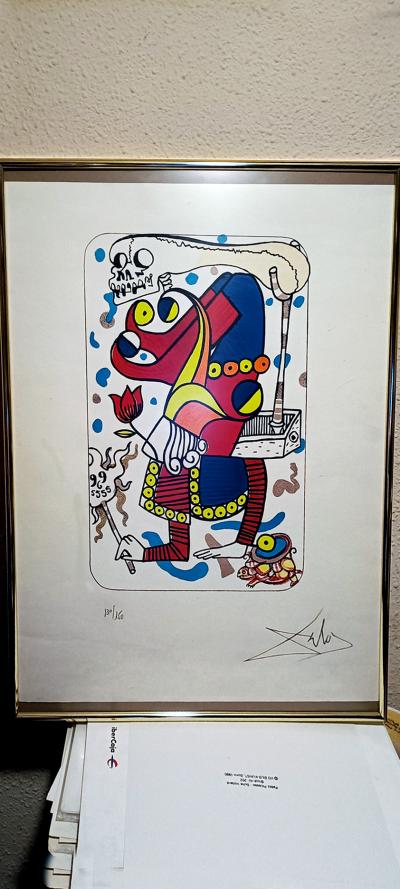 Salvador Dali - Joker Card - Édition limitée à 150 exemplaires signés à la main 2