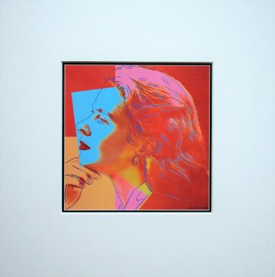 Andy WARHOL (d’après) - Portrait d’Ingrid Bergman, 1983 - Lithographie offset signée 2