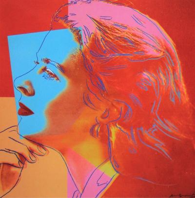 Andy WARHOL (d’après) - Portrait d’Ingrid Bergman, 1983 - Lithographie offset signée 2