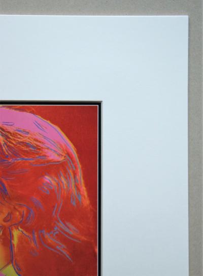 Andy WARHOL (d’après) - Portrait d’Ingrid Bergman, 1983 - Lithographie offset signée 2