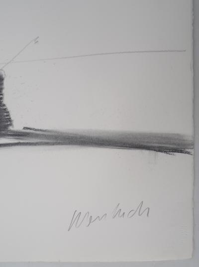 Claude Weisbuch : Etude du nu dansant - Dessin original signé 2