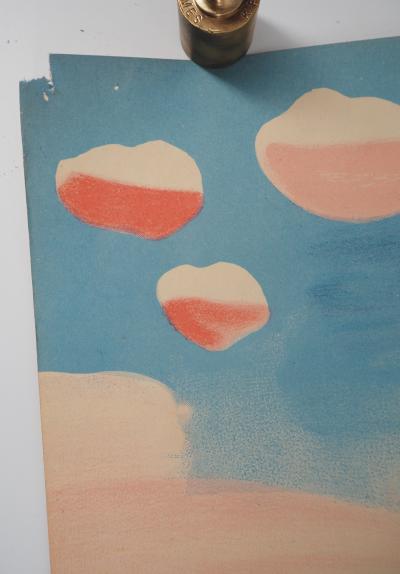 Raoul Dufy : Le printemps en France, Paris - Lithographie 2