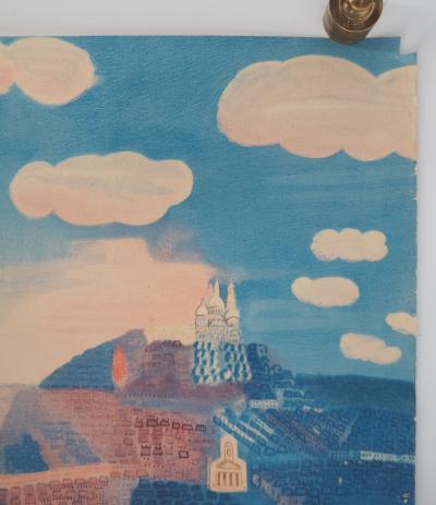 Raoul Dufy : Le printemps en France, Paris - Lithographie 2