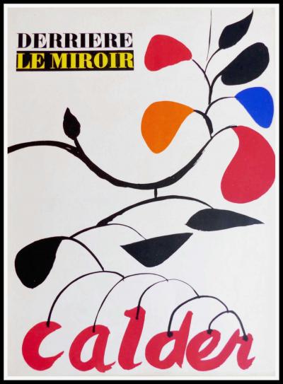 Alexander CALDER - couverture originale mobile, 1954 - Lithographie originale 2
