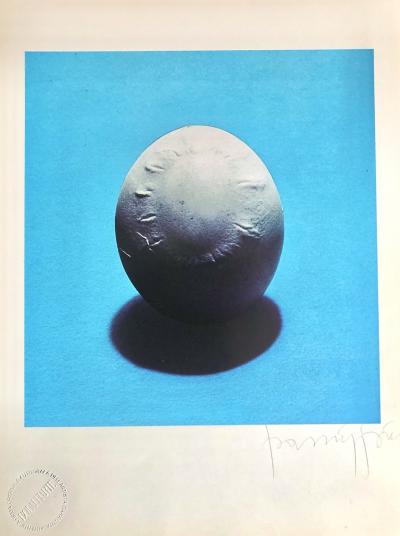 Claudio Parmiggiani - La Donna - Photolithographie signée 2