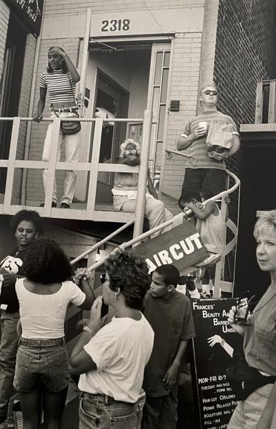Thomas Consani - New York [Air cut], 1994 - Tirage argentique 2
