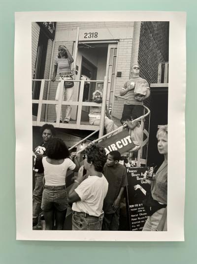 Thomas Consani - New York [Air cut], 1994 - Tirage argentique 2