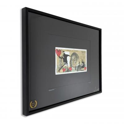 Cisco - Peaceful, 2024 - Acrylique sur billet 2