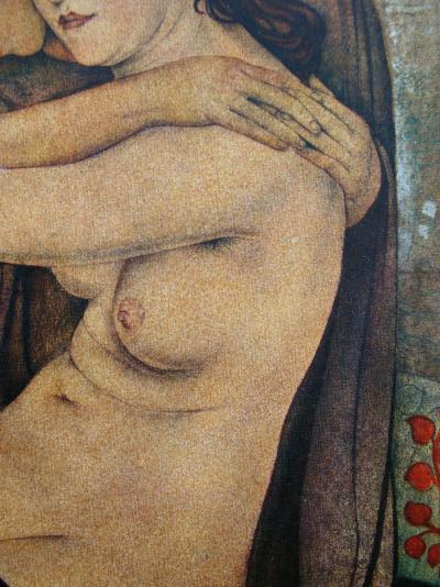 Walter SAUER ( d’après ) - Tendresse, 1930 - Chromotypogravure signée et datée 2