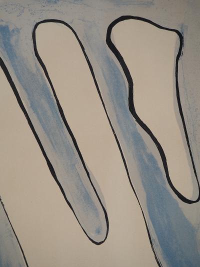 Man RAY : Oiseau surréaliste, 1971 - Lithographie originale signée au crayon 2