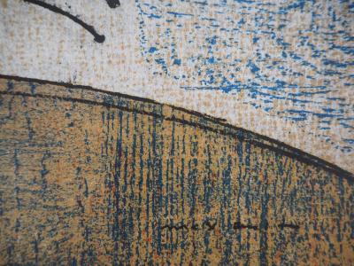 Max Ernst - Rêve surréaliste, les coqs - Lithographie originale signée 2