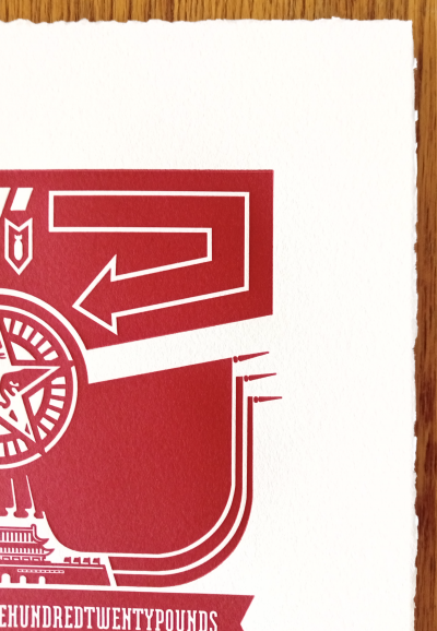 Shepard FAIREY (Obey) - Chinese Soldiers - Impression typographique 2