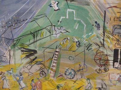 Raoul DUFY - Le temps des moissons, 1953 - Lithographie Originale Signée 2