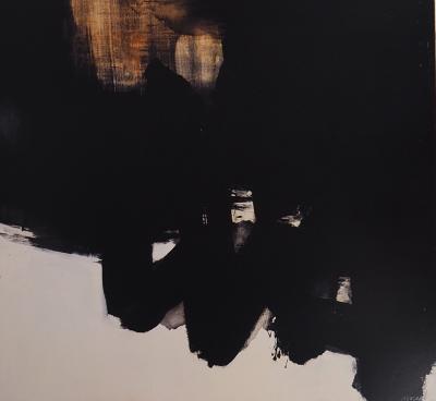 Pierre SOULAGES : Peinture 1er juin 1964 - Affiche originale signée Musée Soulages 2