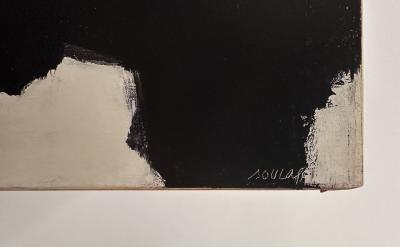 Pierre SOULAGES : Peinture 1er juin 1964 - Affiche originale signée Musée Soulages 2