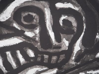 Bengt LINDSTROM : Deux personnages - Gravure originale signée 2
