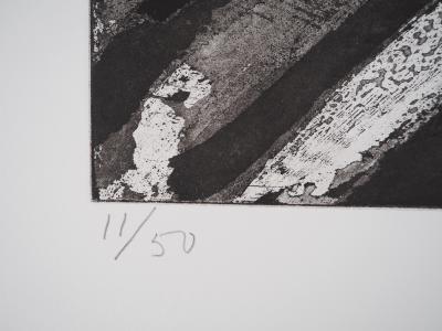 Bengt LINDSTROM : Deux personnages - Gravure originale signée 2