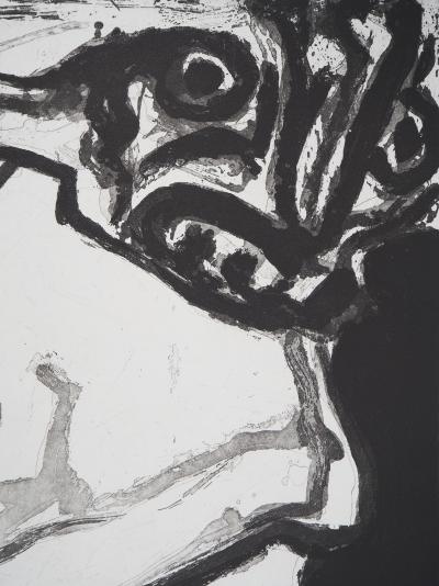 Bengt LINDSTROM : Le Chaman - Gravure originale signée 2