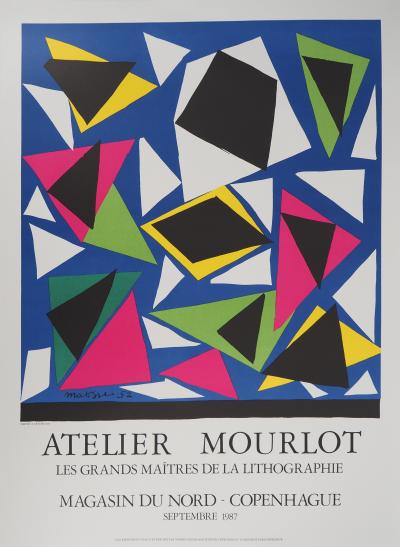 Henri MATISSE : Papiers découpés, Atelier Mourlot - Lithographie signée 2