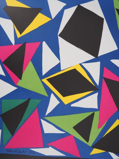 Henri MATISSE : Papiers découpés, Atelier Mourlot - Lithographie signée 2