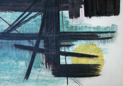 Hans HARTUNG (after) - Pastel P.1950-3, 1961 - Offset lithography signed 2