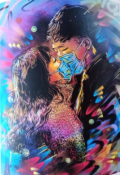 C215 -Firework, 2020 - Impression digitale signée 2