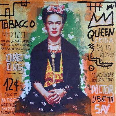SPACO - Frida Kahlo, 2023 - Technique mixte sur toile 2