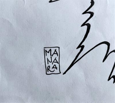 Milo MANARA – Dessin original signé 2