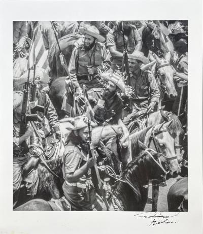 Alberto KORDA - La cavalerie révolutionnaire (Caballeria 1959) - Tirage argentique signé