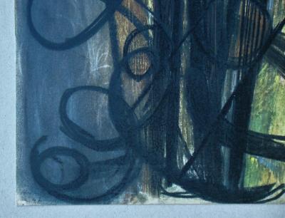 Hans HARTUNG (d’après) - Pastel P.1947-20, 1961 - Lithographie offset signée 2
