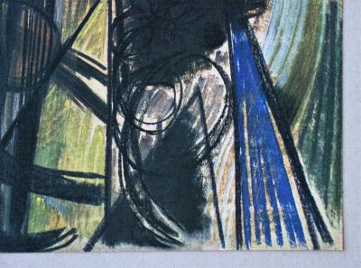 Hans HARTUNG (d’après) - Pastel P.1947-20, 1961 - Lithographie offset signée 2