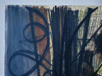 Hans HARTUNG (d’après) - Pastel P.1947-20, 1961 - Lithographie offset signée 2