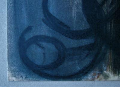 Hans HARTUNG (d’après) - Pastel P.1947-20, 1961 - Lithographie offset signée 2