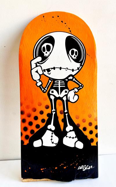 Arsen - Coup d’oeil - Technique mixte sur bois 2