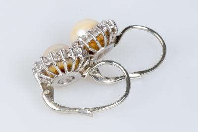 Parure Bague et boucles d’oreilles, style Art Moderne en or 18 carats 2